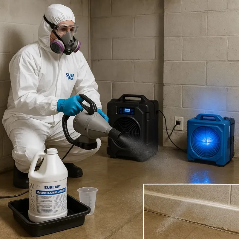 Sanitization and Odor Removal process in Diboll, TX