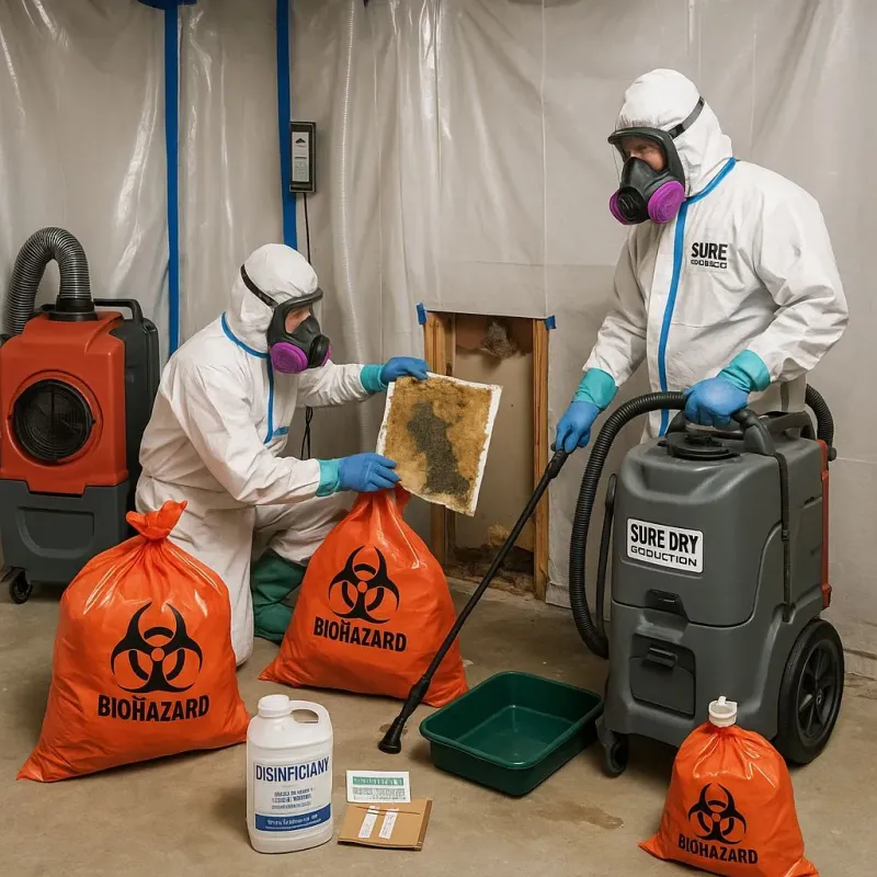Contaminated Water Handling Protocols process in Diboll, TX