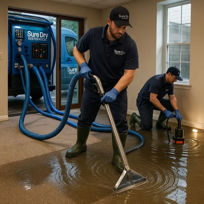 Water Extraction and Removal process in Diboll, TX